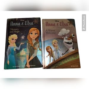 DISNEY Anna and Elsa Hardback Books -2